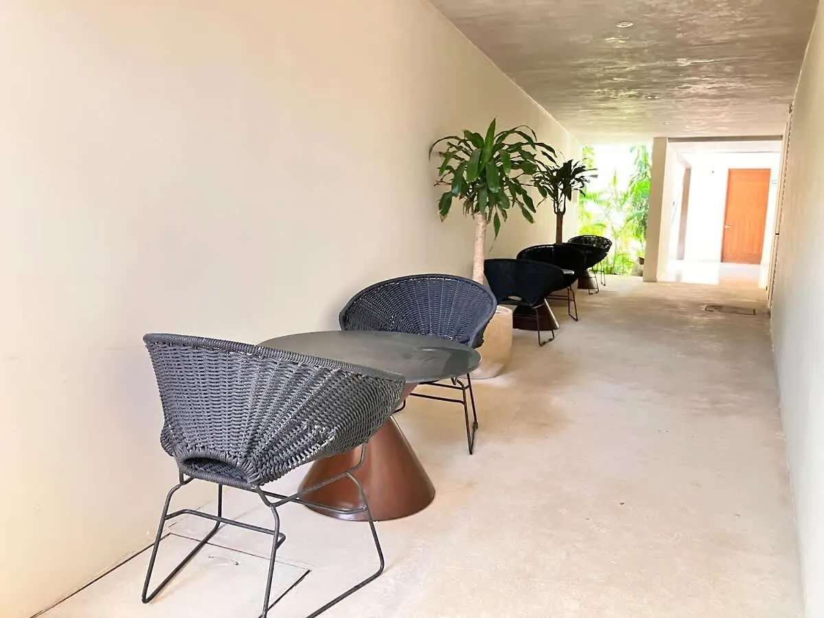 Apartment Tulum Center Family Double Suite Four Guest With Free Parking Pool Ac Kitchenette Near Beach