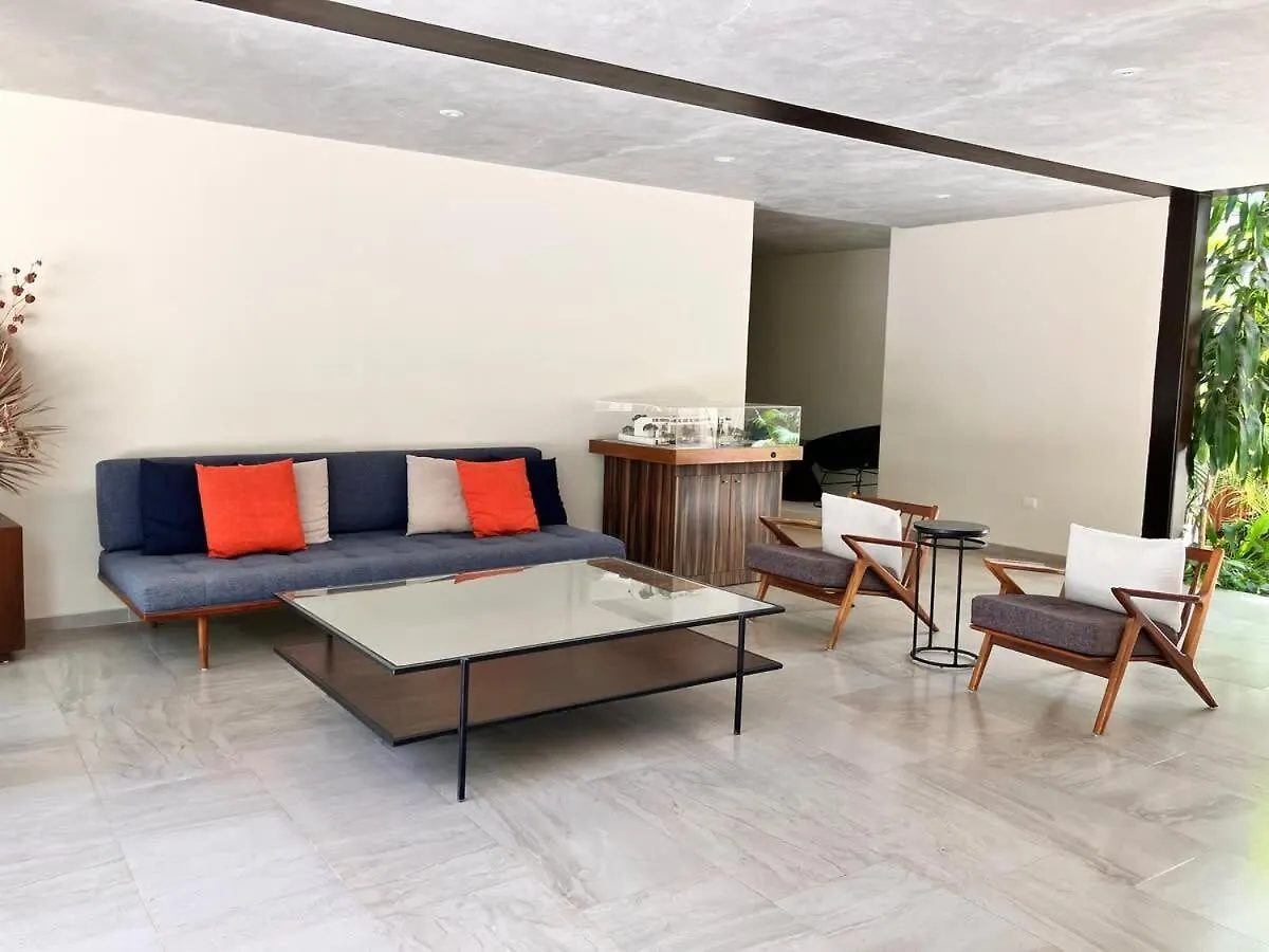 Apartment Tulum Center Family Double Suite Four Guest With Free Parking Pool Ac Kitchenette Near Beach